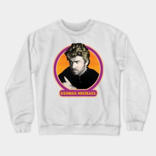 George Michael // Retro Styled Fan Art Design Crewneck Sweatshirt